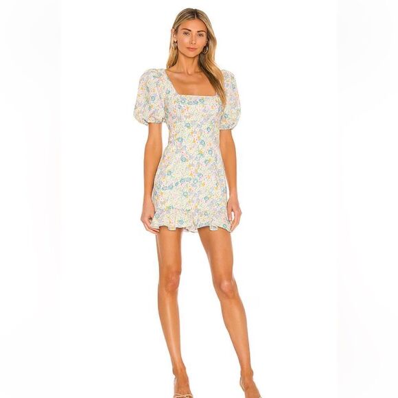 Lovers and Friends Luella Mini Dress in Catherine Floral Size XL - Picture 1 of 13